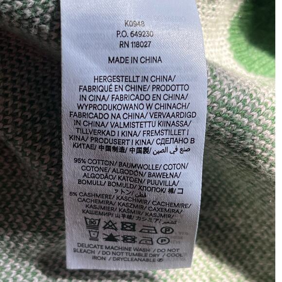 Women's Boden Pink Green Checkered Sweater Tank Top Sleeveless Size M - Picture 6 of 6